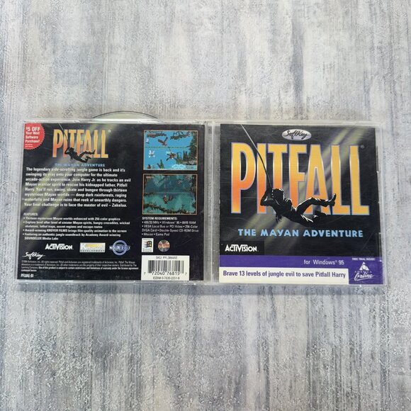 Pitfall: The Mayan Adventure (PC CD-ROM, 1998) - Picture 5 of 5